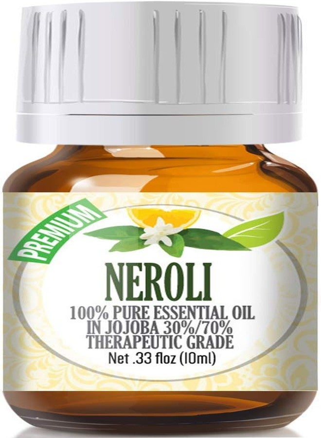 Healing Solutions 10ml Neroli Essential Oil - Aromatherapy Neroli Oil (0.33 Fl Oz) - Image 1